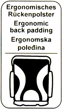 Ergonomischer Rückenpolstert