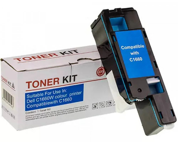 Economy-Toner ersetzt Dell 593-11129 Cyan