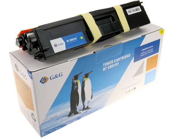G&G-Toner kompatibel zu Brother TN-910Y Yellow