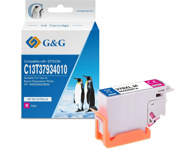 G&G-Patrone ersetzt Epson Nr.378XL Magenta