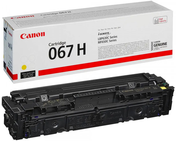 Original XL-Toner Canon 067 H Yellow