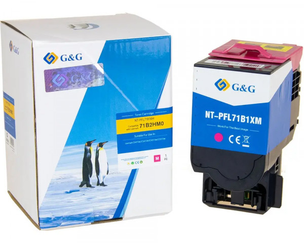 Kompatibler XL-Toner ersetzt Lexmark 71B2HM0 Magenta