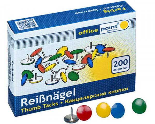 Reißnägel multicolor