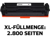 Kompatibler XL-Toner ersetzt Canon 045 H Black