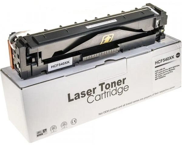 Kompatibler-Toner ersetzt HP CF540X (203X) Black