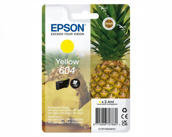 Original-Druckerpatrone Epson 604 Yellow/ C13T10G44010