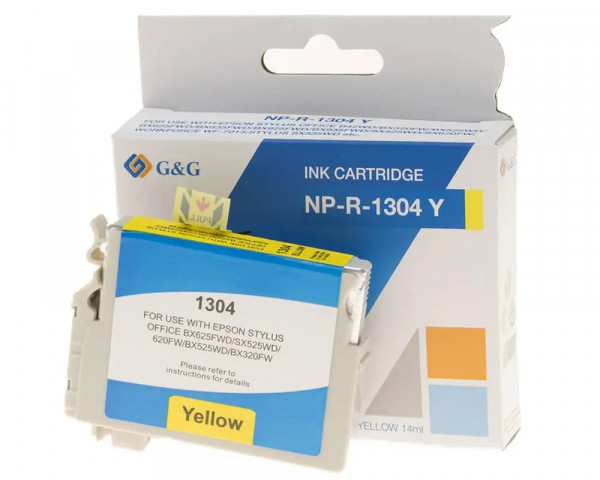 Kompatible Druckerpatrone ersetzt Epson T1304 Yellow