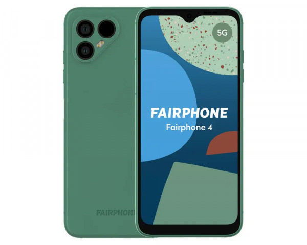 Fairphone 4 nachhaltiges Smartphone 5G | 256GB interner Speicher | 8GB Ram | in Grün
