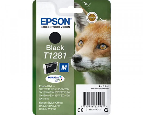 Original-Druckerpatrone Epson T1281 Black