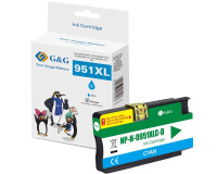 Kompatible Druckerpatrone ersetzt HP Nr.951XL Cyan