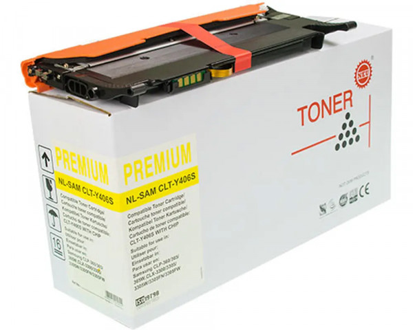 Economy-Toner ersetzt Samsung CLT-Y406S Yellow