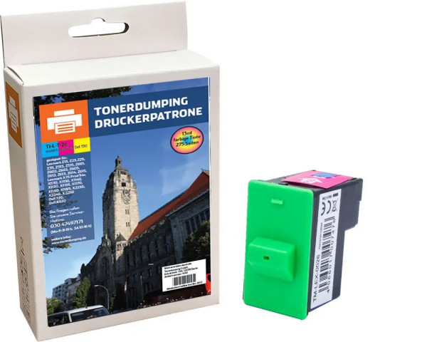 TONERDUMPING Druckerpatrone ersetzt Lexmark Nr.26 Color