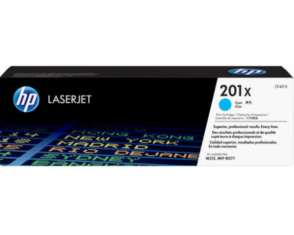 Original-Toner HP CF401X (HP Nr.201X) Cyan