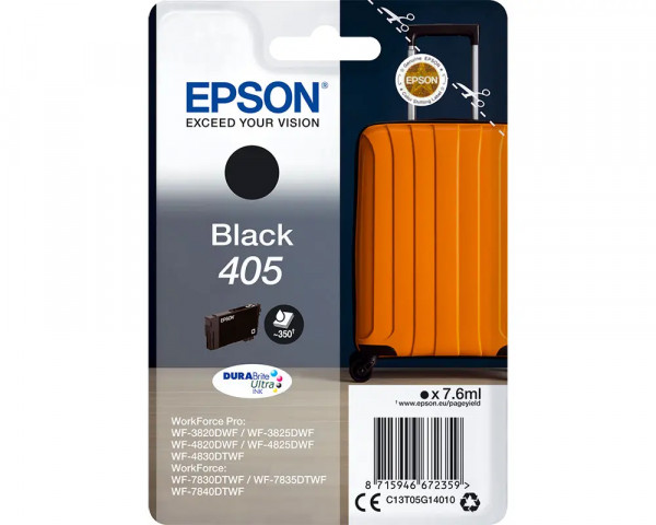 Original-Tintenpatrone Epson Nr.405 Black