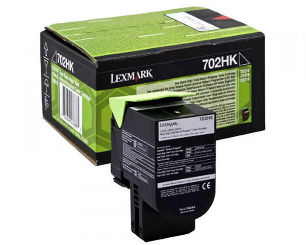 Original-Toner Lexmark 702HK Black