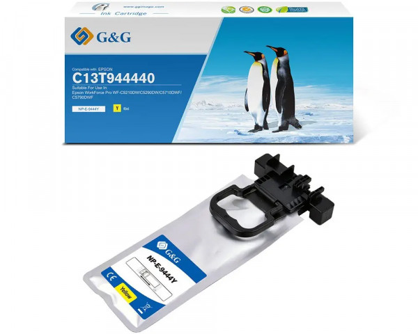 G&G Tintenpatrone ersetzt Epson T9444 Yellow