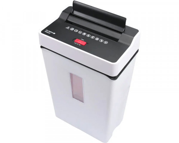 Aktenvernichter Olympia PS55CC inkl. Papierkorb weiss
