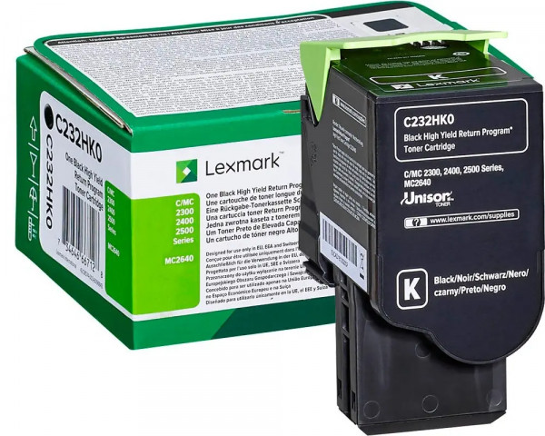 Original XL-Toner Lexmark C232HK0 Black
