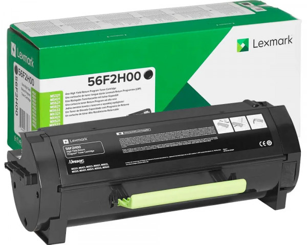 Original Rückgabe-Toner Lexmark 56F2H00 Black