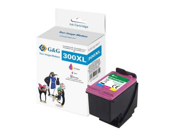 TONERDUMPING Druckerpatrone ersetzt HP Nr.300XL Color