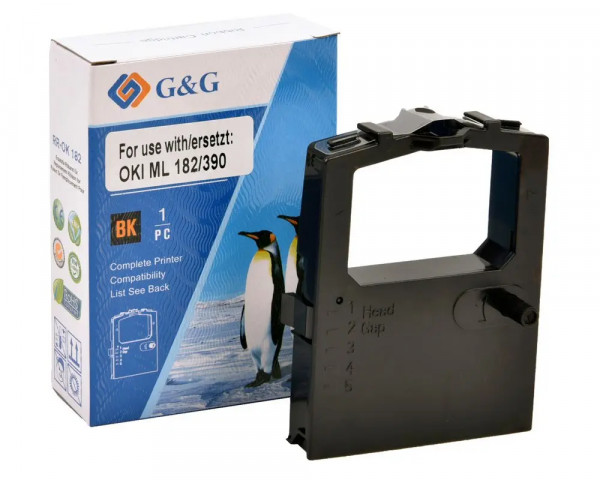G&G Nylonband kompatibel mit OKI 09002303
