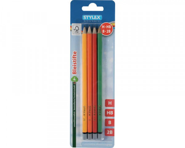 4-teiliges Bleistifte-Set von Stylex