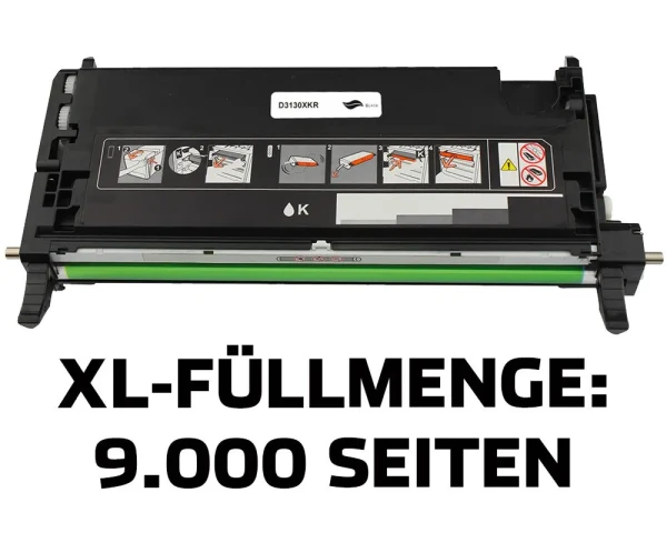 Rebuilt-Toner ersetzt Dell 593-10289 Black