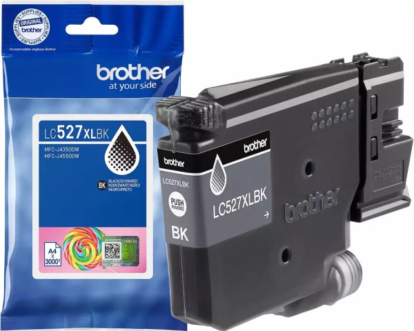 Brother LC527XL BK Black Original-Druckerpatrone 3K