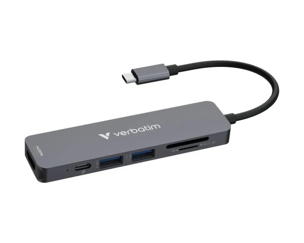 Verbatim Essential USB-C Multiport Hub 6 ports SD/microSD