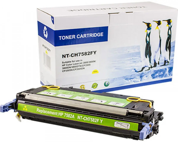 Economy-Toner ersetzt HP Q7582A/ Canon 711 Gelb