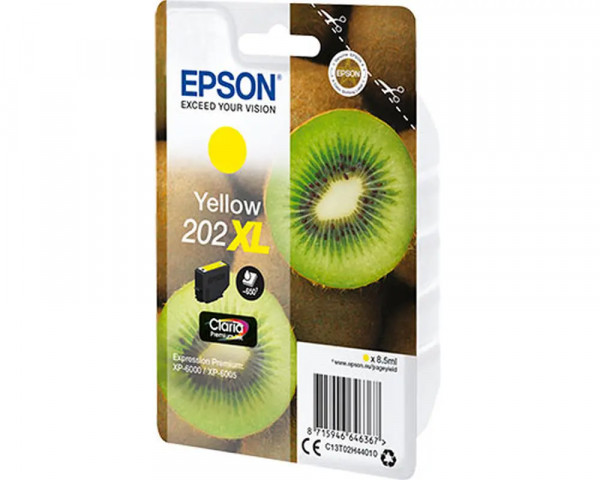 Original Druckerpatrone Epson Nr.202XL Yellow