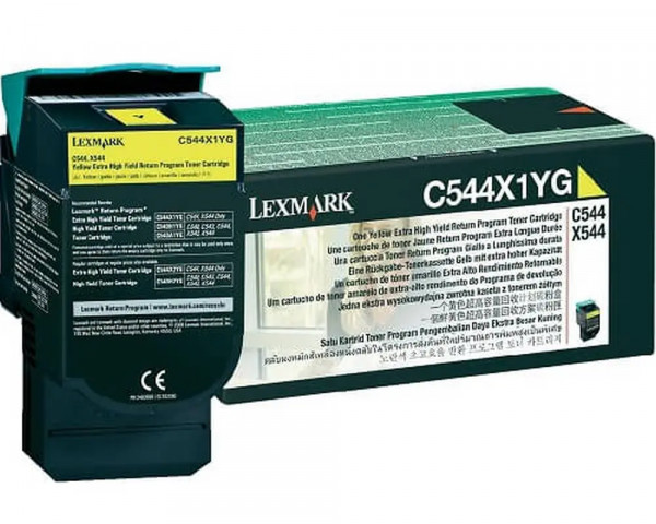 Original-Toner Lexmark C544X1YG Yellow