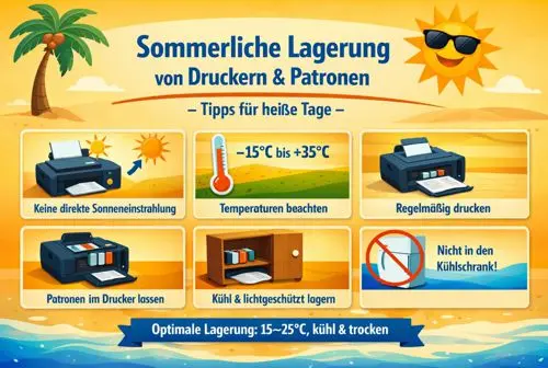 Toner und Druckerpatronen richtig lagern
