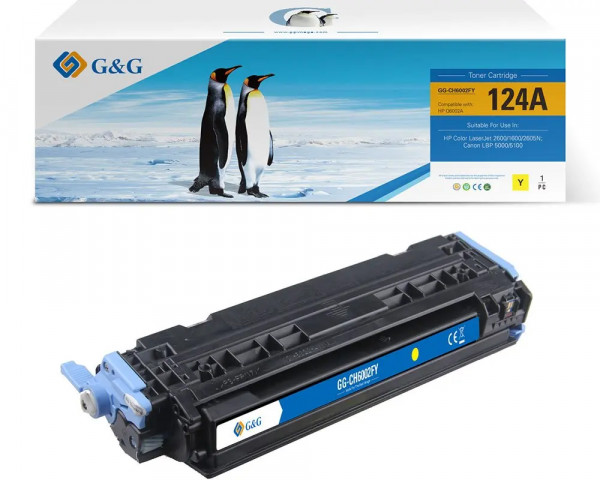 Economy-Toner ersetzt HP Q6002A/ Canon 707Y Yellow