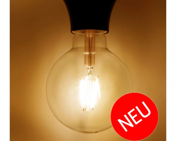 LED Filament-Glühfaden Globe95-Lampe E27/ 400lm