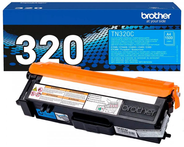 Original-Toner Brother TN-320C Cyan