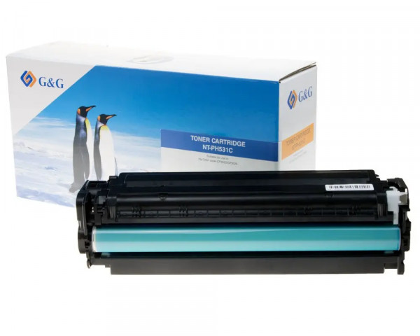 G&G Premium-Toner ersetzt HP CC531A (304A) Canon 718C Cyan