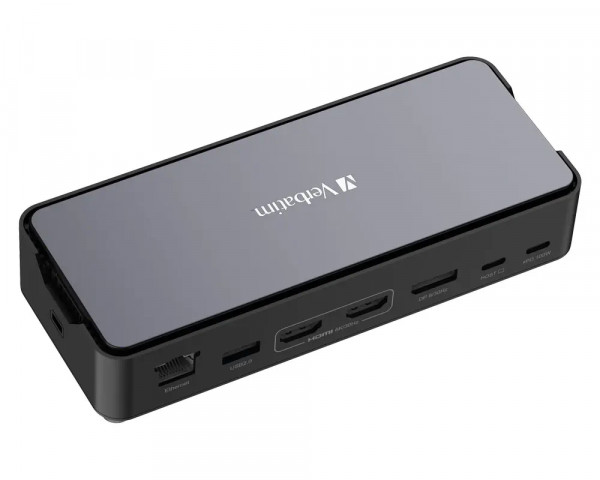 Verbatim USB-C Pro Docking Station 15 Port mit SSD-Slot