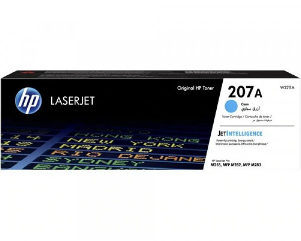 Original-Toner HP 207A/ W2211A Cyan