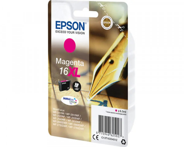 Original Druckerpatrone Epson Nr.16XL Magenta