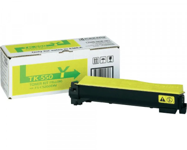 Original-Toner Kyocera TK-550Y Yellow