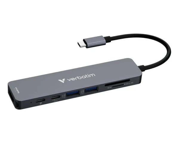 Verbatim Essential USB-C Multiport Hub 7 ports SD/microSD