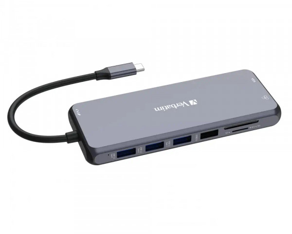 Verbatim USB-C Multiport Hub mit 14 Anschlüssen
