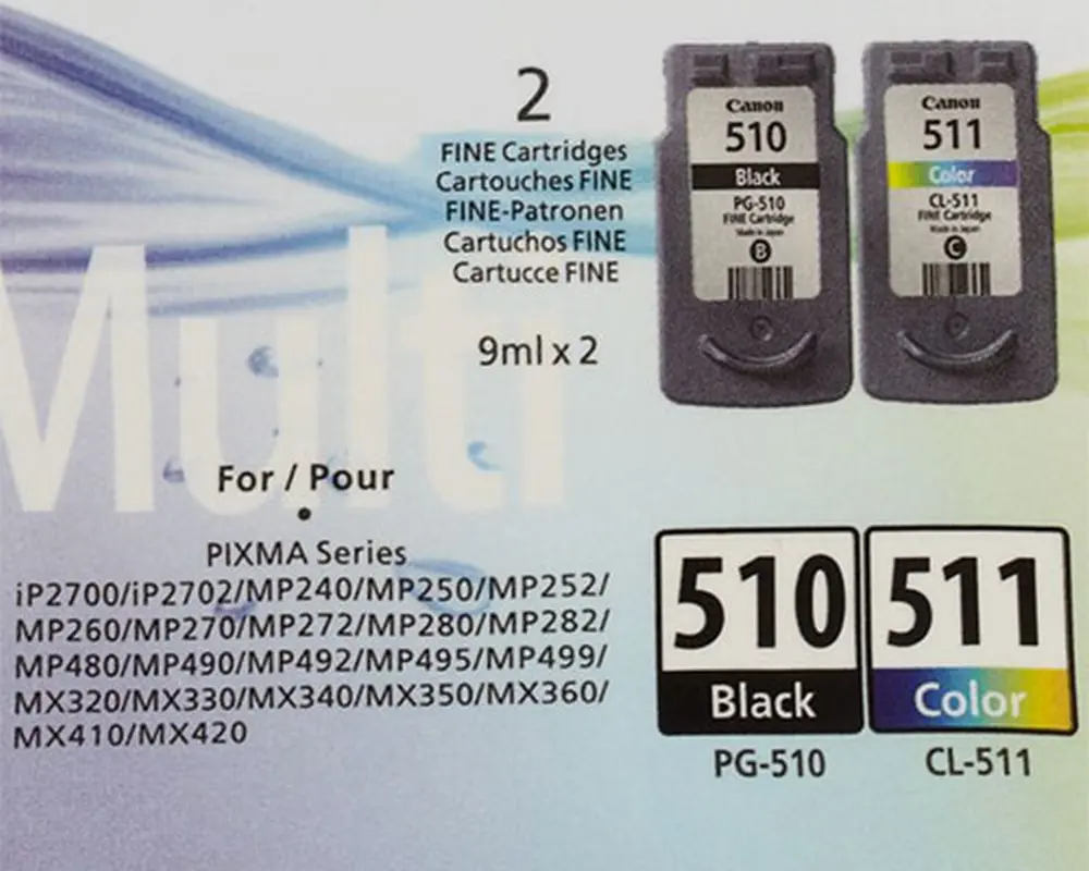 Canon Multipack PG-510/ CL-511 | Tonerdumping Österreich