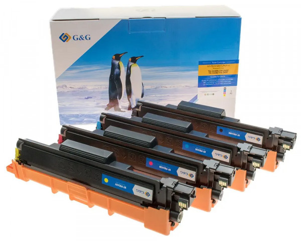 Toner-Sparpaket kompatibel zu Brother TN-243 Serie C/M/Y/K