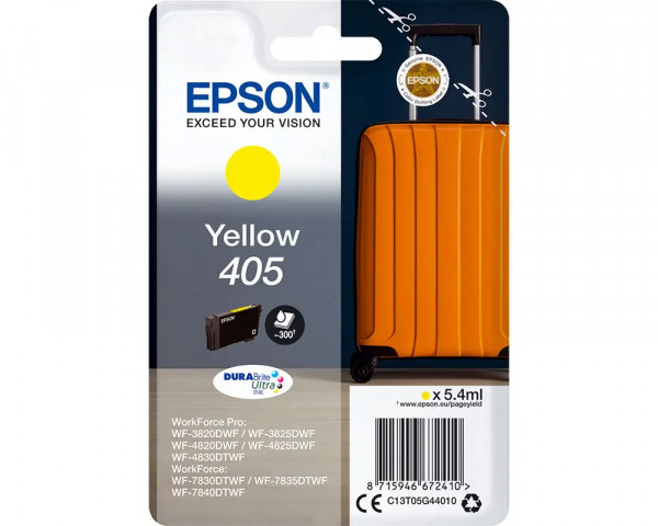 Original-Tintenpatrone Epson Nr.405 Yellow