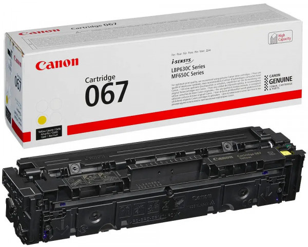 Original-Toner Canon 067 Yellow