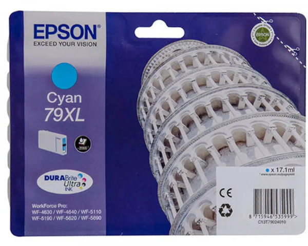 Original-Druckerpatrone Epson 79XL (C13T79024010) Cyan