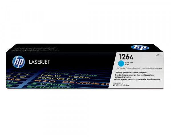 Original-Toner HP CE311A (126A) Cyan