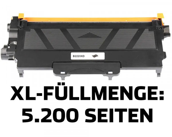 Fabriksneuer XL-Toner ersetzt Brother TN-2220/ TN-2010